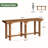 78.74" Extra Long Solid Wood Bar Table