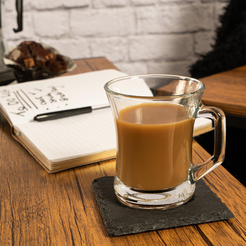 Glass Coffee Mug, 6