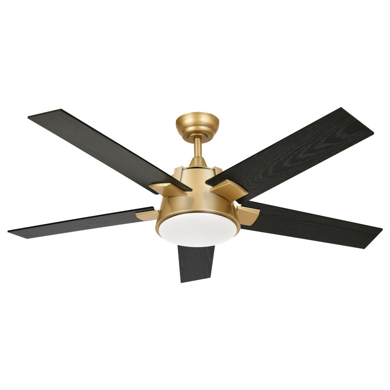 Mercer41 52" Ceiling Fan With Light Remote And APP Control