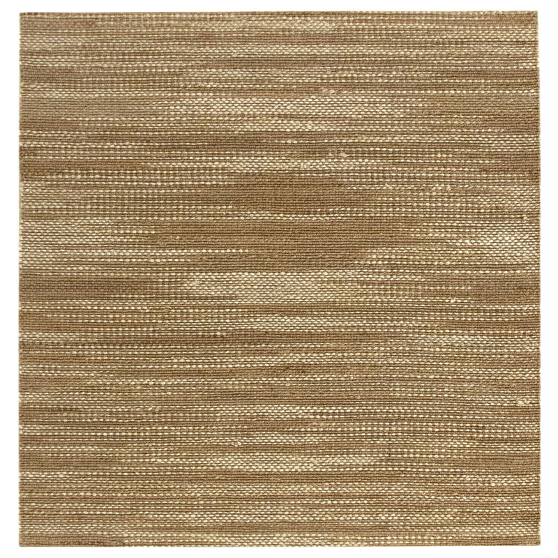 Gaudet Solid Colour Hand Woven Area Rug, Square 200cm