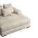 Braidon 59" Wide Upholstered Corduroy Sofa Couch With 5 Pillows