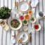 Bamboo 11" Serving Bowl - Natural/White