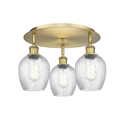 Plafonnier encastré 3 lumières 17 po Beka