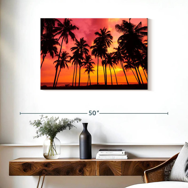 Gillard Sunset Gillard Palms, H 24 po x l 36 po