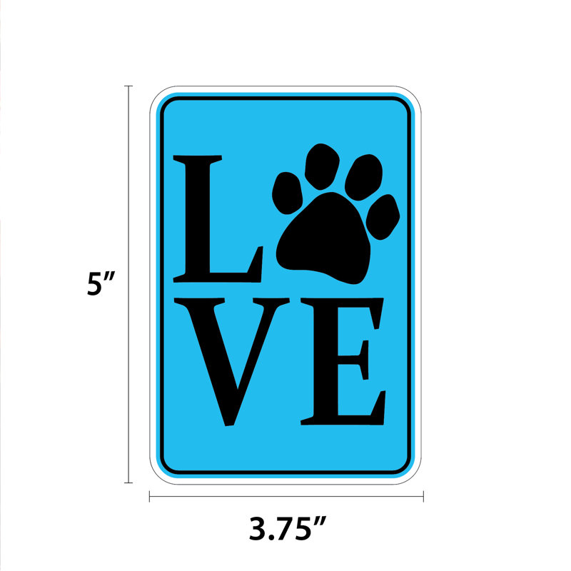 Plaque de jardin Love Mini