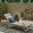 Wood Chaise With Grey Finish And Adjustable Seat Angle Metal & Feature Structure-427168266