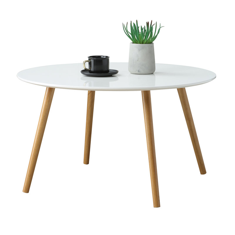 Table basse Asten, Blanc, H 18,25 po x L 31,5 po
