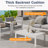 Brandtley 7 - Person Patio Conversation Set with Cushions-88854420