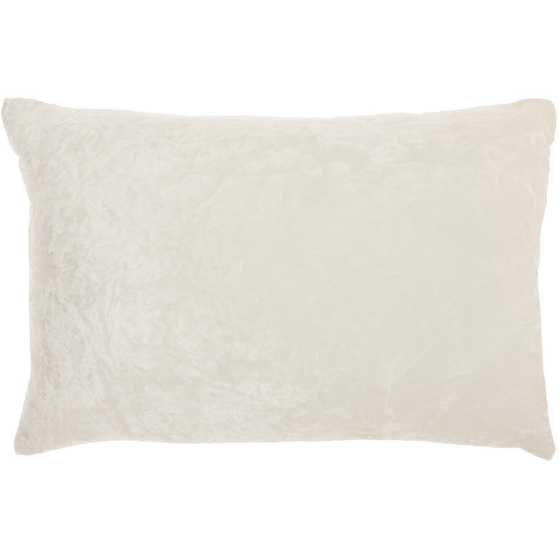 Appliqued Throw Pillow, Rose Gold