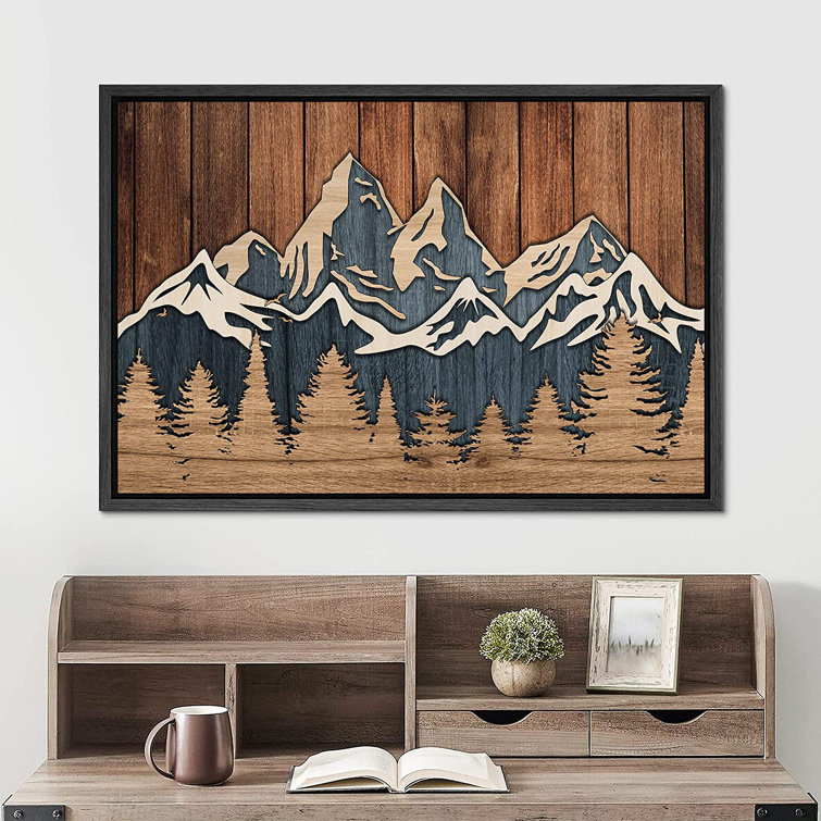 Wood Frame Canvas Photo Prints