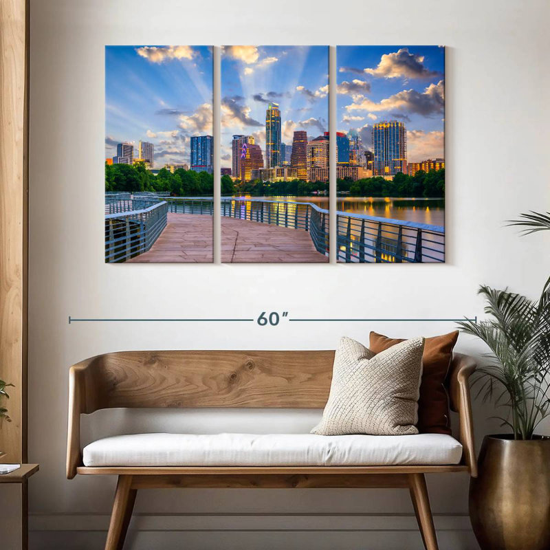Passerelle Sireci Austin, H 32 po x l 50 po