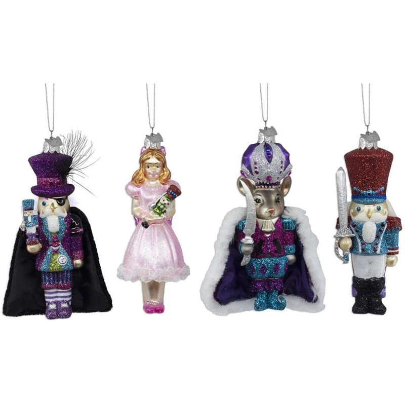 Noble Gems™ 5'' Glass Animals Hanging Figurine Ornament