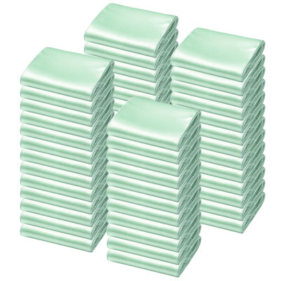 Satin Chair Sash Bow 100 Pack Light Green 7 x 108 Inch Ribbon Ties Back for Wedding Banquet Baby Shower Party Decoration
