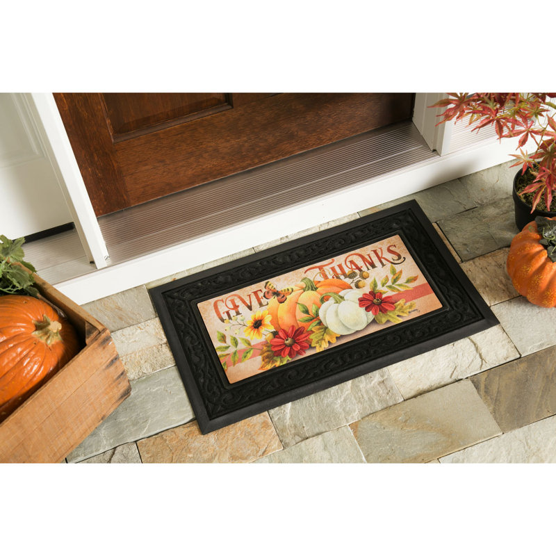 Non-Slip Thanksgiving Doormat