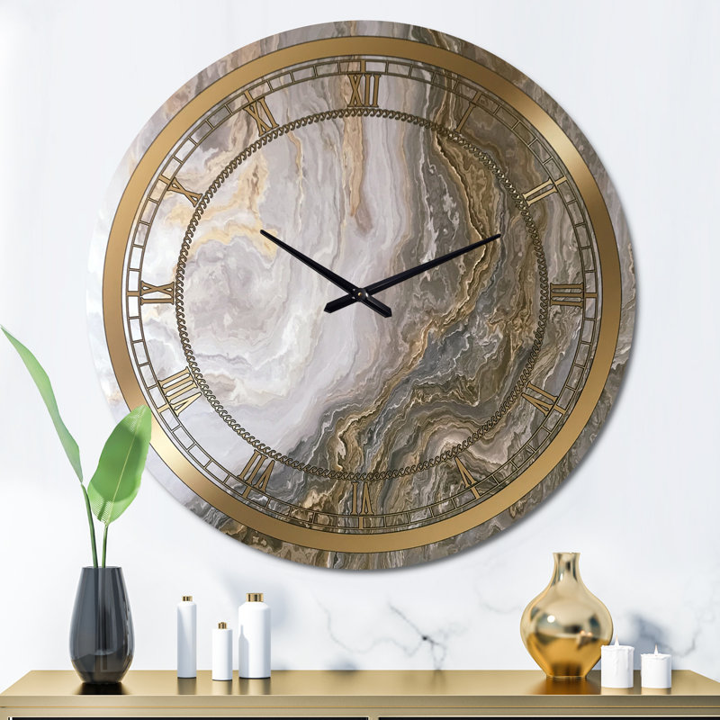 Horloge murale Glam, Surdimensionné