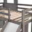 Lit superposé en bois en forme de L avec glissoire Harper-326962772-326962769