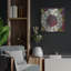  «Winter Wreath» par Jeri Hauth, art mural en métal, 24 po x 24 po-461704374