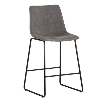 Cal Upholstered Bar Stool