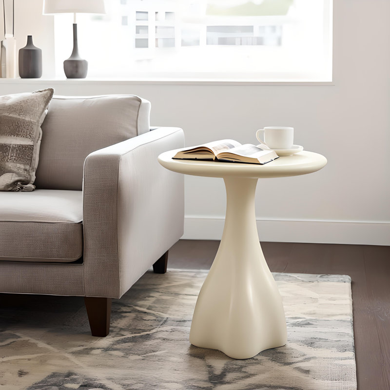 Table d'appoint Butler, Blanc
