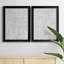 Scrabble I - ensemble de 2 reproductions d'art sur toile-2130803311-2130803310
