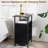 22.83'' W Metal Nightstand-996362623