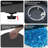 30'' Round Steel Propane Smokeless Fire Pit Table With Lid-341588323