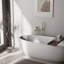 Robinet de baignoire romaine à 1 poignée avec inverseur-98770683