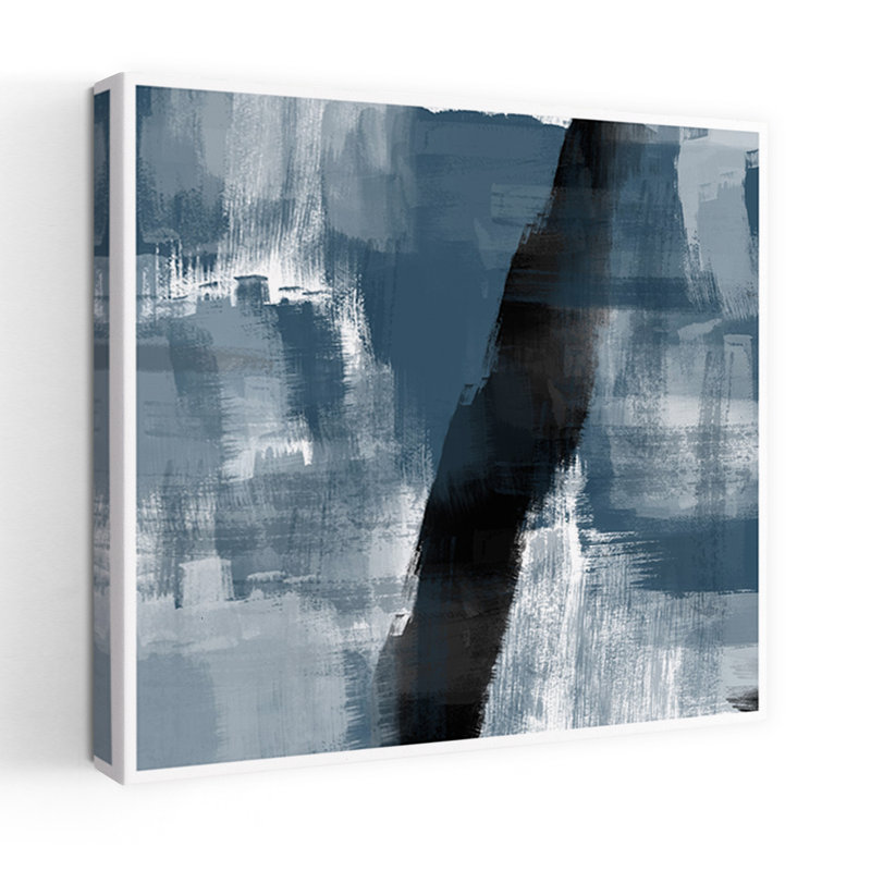Art contemporain contemporain abstrait, H 18 po x l 18 po