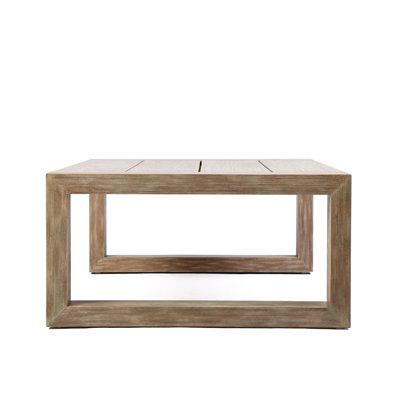 Table basse d'extérieur en bois d'eucalyptus Adasai