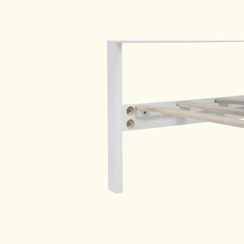 Lit avec tête et pied de lit à panneau haut, lumières DEL intégrées, station de charge USB, lit en bois de pin avec cadre de lit renforcé