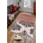 Premium 3D Printed Carpet, 4 x 6 ft, 100% Polyester, 0.04 in Pile Height | Antibacterial, Non-Slip PVC Dot Underside, Machine Washable | Ideal for Living Room, Bedroom, and Playroom, Stylish & Durable Design-71819666