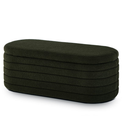 Contemporary Living Room Bench - Adds Modern Flair Dark Storage For Bedroom Function And Style