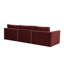 Clairah Willow Berry Red Modular Sofa-103896181