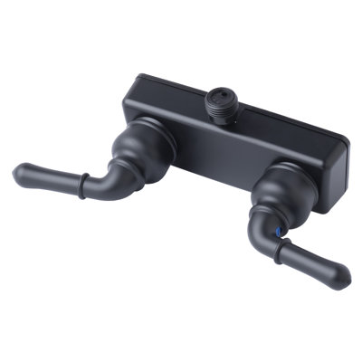 RV Motorhome Two Handle Non-Metallic Shower Valve Diverter