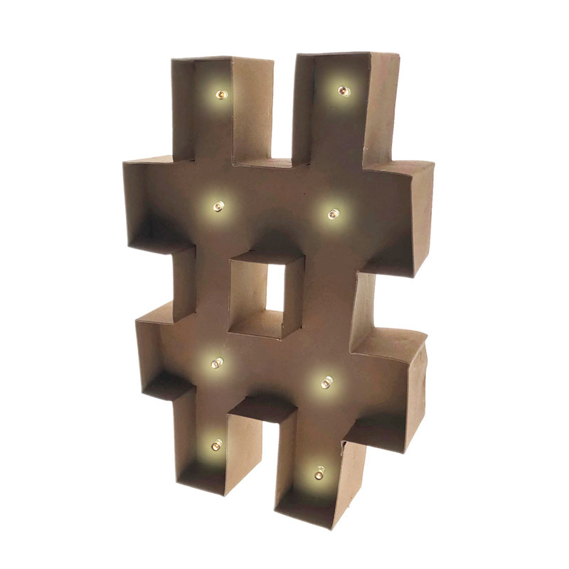 Enseigne lumineuse de style rétro à DEL moscopate, #