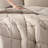 Kenneth Cole Reaction Solid 5 Piece Reversible Brown Comforter Bonus Set-124325393