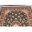 Tapis oriental 100% teinture végétale Tabriz noué à la main 4 x 6