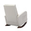 Chaise berçante à haut dossier avec siège rembourré et confortable-1724117096