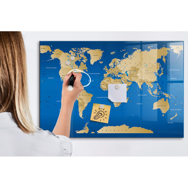 Magnetic Glass Dry Erase Board