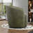 Armino Midnight Faux Leather Swivel Barrel Chair-1044140582