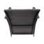 Mobilier d'extérieur 4 pièces St - brun + brun clair, fer de table