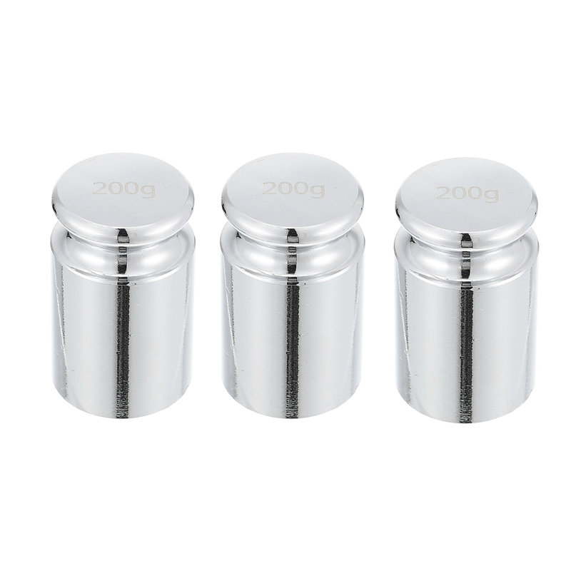 3Pcs Precision Calibration Weight 200G Plating Weight Labs Scale Balance Tools