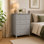 Creath Chest 4 Drawer 30" Solid Wood - Bedroom, closet or living room by
