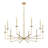 Gaultier 
Mordern Gold 10 Light Chandelier-123222964