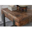 Duarte 30" Industrial Reclaimed Solid Wood End Table In Brown