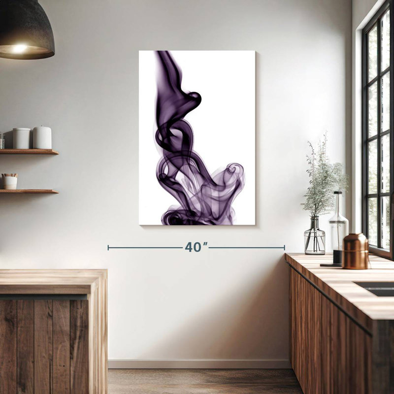 Avery Purple Smoke, 39" H x 26" W