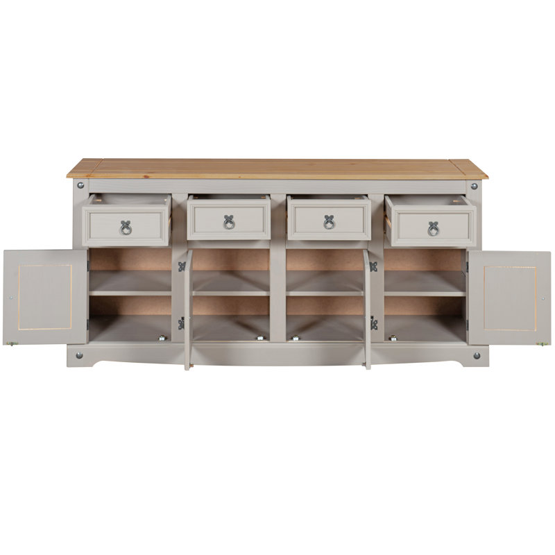 164cm Solid Wood Sideboard