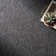 Tapis gris foncé lavable en machine Breneisha