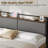 Upholstered Headboard with Charging Station and Open Storage-983392699