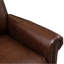 Ensemble de salon inclinable en cuir véritable 3 pièces Serlin avec fauteuil inclinable par pression, canapé inclinable manuel et causeuse avec console et porte-gobelets